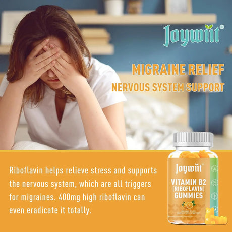 JOYWIIT - Joywiit Vitamin B2 Gummies 400Mg. 60 Gomitas 2 Pack - The Red Vitamin MX - Suplementos Alimenticios - {{ shop.shopifyCountryName }}