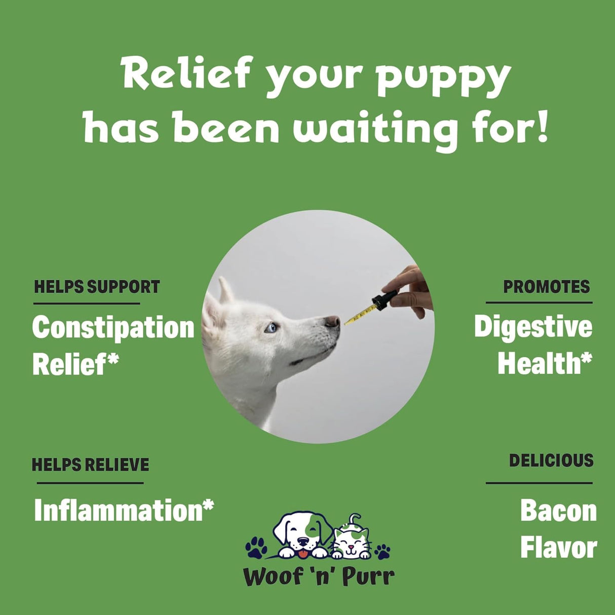 Woof 'n' Purr Constipation Relief for Dogs 1 Fl.Oz.