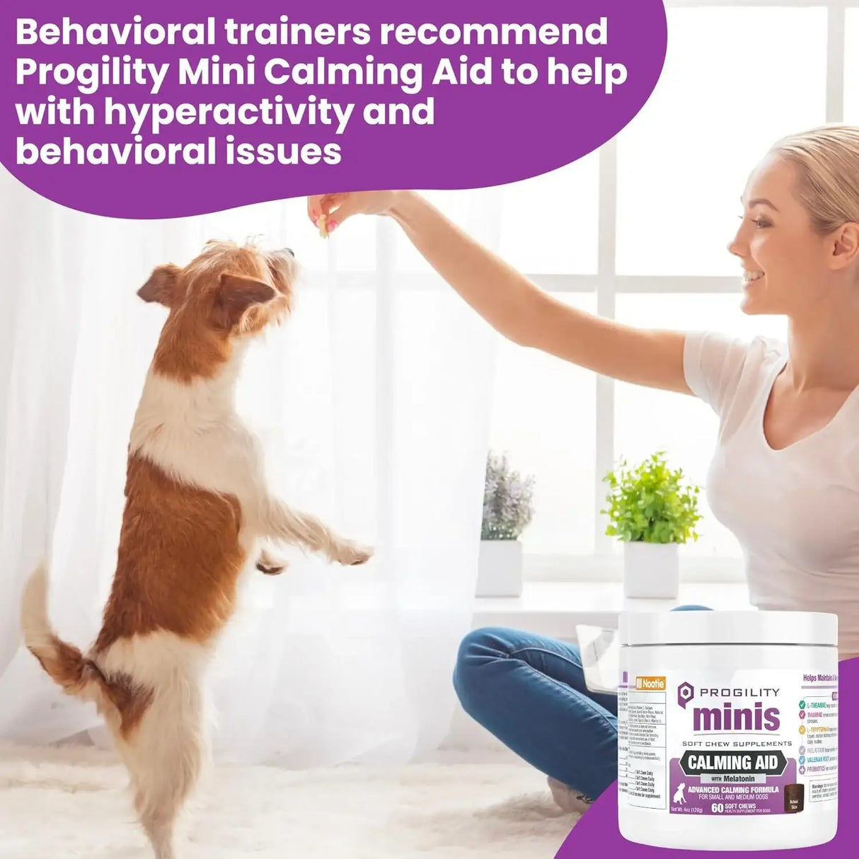 NOOTIE - Nootie Progility Mini Calming Aid Chews for Dogs 60 Masticables - The Red Vitamin MX - Relajantes Para Perros - {{ shop.shopifyCountryName }}