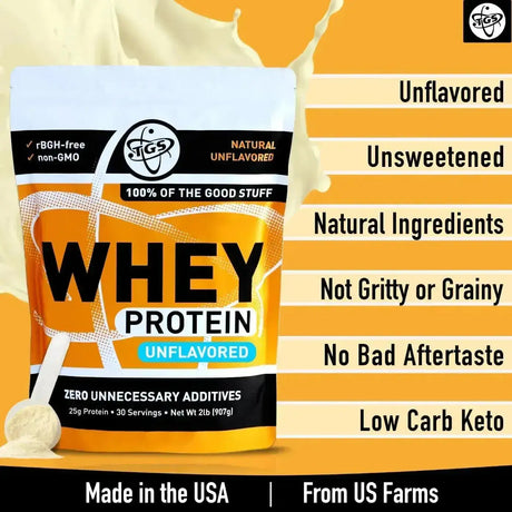 TGS NUTRITION - TGS Nutrition Whey Protein Powder Unflavored 30 Servicios 907Gr. - The Red Vitamin MX - Suplementos Alimenticios - {{ shop.shopifyCountryName }}