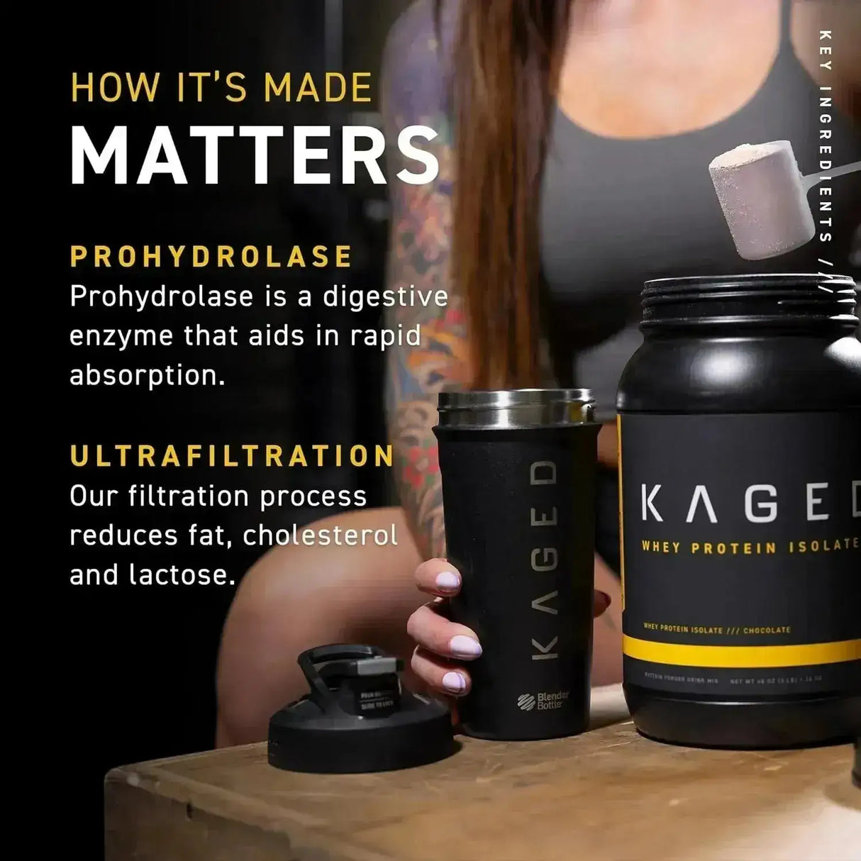 KAGED MUSCLE - Kaged Whey Protein Isolate Powder PB Chocolate 25 Servicios 2 Lbs. - The Red Vitamin MX - Suplementos Alimenticios - {{ shop.shopifyCountryName }}