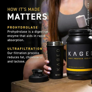 KAGED MUSCLE - Kaged Whey Protein Isolate Powder PB Chocolate 25 Servicios 2 Lbs. - The Red Vitamin MX - Suplementos Alimenticios - {{ shop.shopifyCountryName }}