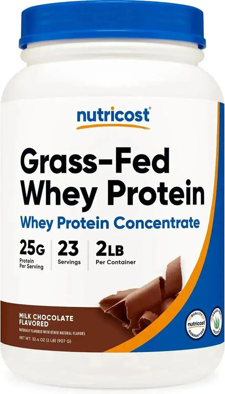 NUTRICOST - Nutricost Grass-Fed Whey Protein Concentrate 24 Servicios Chocolate 907Gr. - The Red Vitamin MX - Suplementos Alimenticios - {{ shop.shopifyCountryName }}