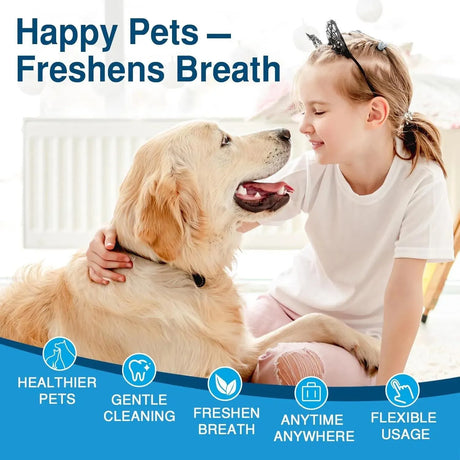 TZQPOKUT - Tzqpokut Dog Teeth Cleaning Wipes 50 Piezas - The Red Vitamin MX - Cuidado Dental Para Perros - {{ shop.shopifyCountryName }}