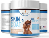 Reviact Skin and Coat Supplement for Dogs 60 Masticables