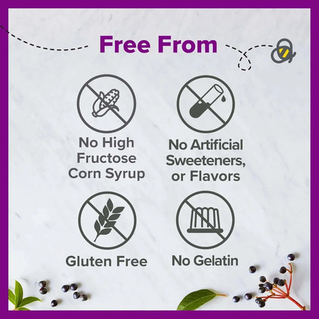 ZARBEE'S NATURALS - Zarbee's Elderberry Gummy 60 Gomitas - The Red Vitamin MX - Suplementos Alimenticios - {{ shop.shopifyCountryName }}
