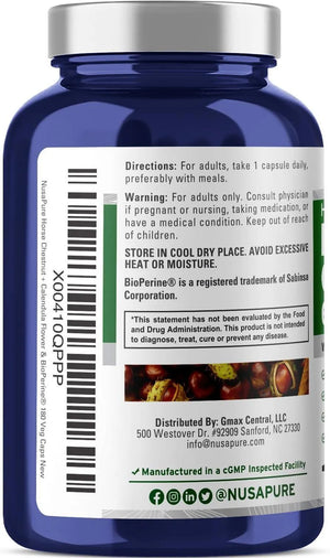 NUSAPURE - NusaPure Horse Chestnut 6000Mg. 180 Capsulas - The Red Vitamin MX - Suplementos Alimenticios - {{ shop.shopifyCountryName }}