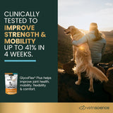VetriScience GlycoFlex Ultimate Strength Healthy Hip & Joint Duck Flavor 120 Masticables