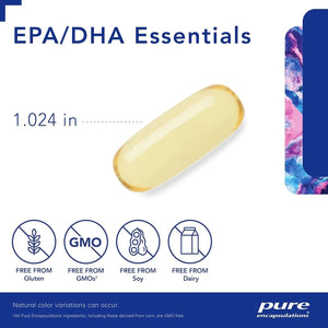 PURE ENCAPSULATIONS - Pure Encapsulations EPA/DHA Essentials 180 Capsulas Blandas - The Red Vitamin MX - Suplementos Alimenticios - {{ shop.shopifyCountryName }}