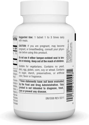 SOURCE NATURALS - Source Naturals L-Carnosine 500Mg. 60 Tabletas - The Red Vitamin MX - Suplementos Alimenticios - {{ shop.shopifyCountryName }}