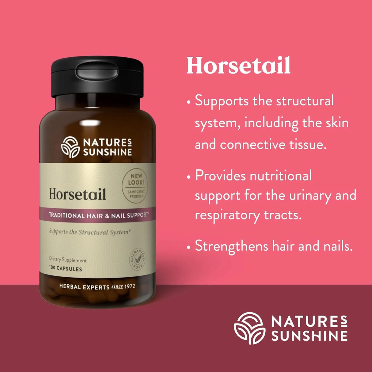 NATURES SUNSHINE - Nature's Sunshine Horsetail 100 Capsulas - The Red Vitamin MX - Suplementos Alimenticios - {{ shop.shopifyCountryName }}