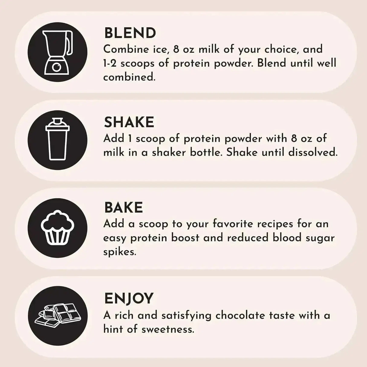 JUST INGREDIENTS - Just Ingredients Protein Powder Chocolate 15 Servicios - The Red Vitamin MX - Suplementos Alimenticios - {{ shop.shopifyCountryName }}