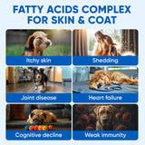PAWZITIVE PETS - Pawzitive Pets Omega 3 Fish Oil for Dogs Chews 120 Masticables - The Red Vitamin MX - Aceite De Pescado Para Perros - {{ shop.shopifyCountryName }}
