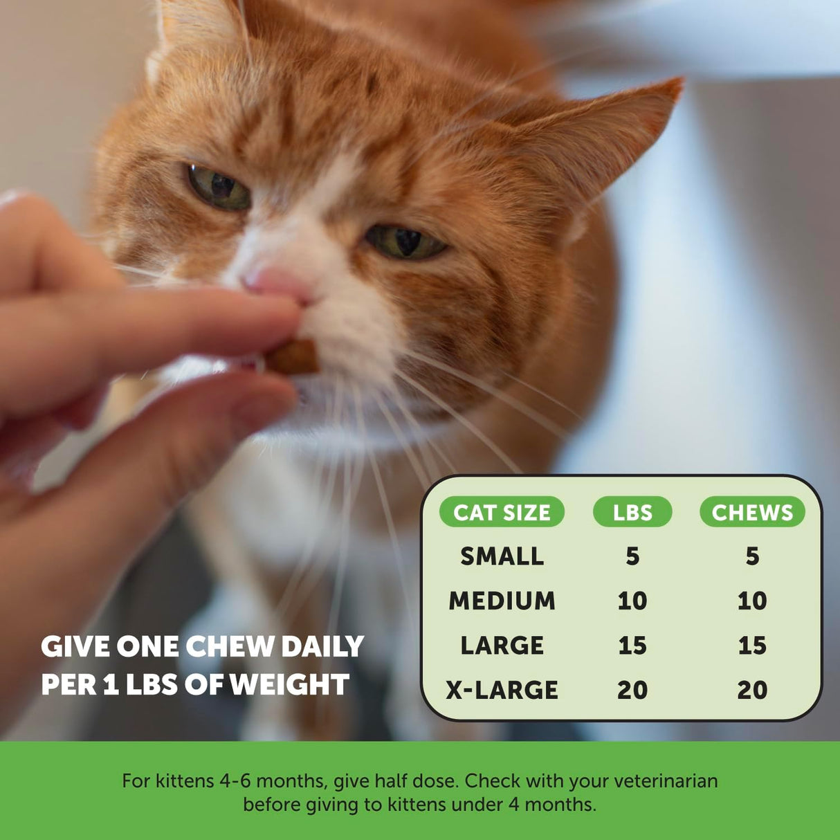 Pet Honesty Cat Probiotics Gut + Immune Health Crunchy & Creamy Chews 30 MAsticables