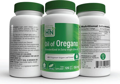 HEALTH THRU NUTRITION - Health Thru Nutrition Oil of Oregano 120 Capsulas Blandas - The Red Vitamin MX - Suplementos Alimenticios - {{ shop.shopifyCountryName }}