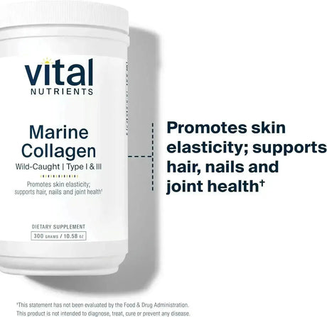 VITAL NUTRIENTS - Vital Nutrients Marine Collagen Powder Unflavored 60 Capsulas - The Red Vitamin MX - Suplementos Alimenticios - {{ shop.shopifyCountryName }}