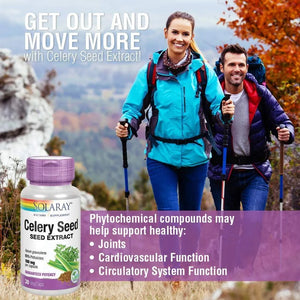 SOLARAY - SOLARAY Celery Seed Extract 100Mg. 30 Capsulas - The Red Vitamin MX - Suplementos Alimenticios - {{ shop.shopifyCountryName }}