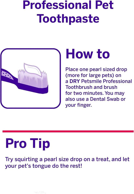 PETSMILE - Petsmile Professional Pet Toothpaste Rotisserie Chicken Flavor 2.5 Oz. - The Red Vitamin MX - Cuidado Dental Para Perros - {{ shop.shopifyCountryName }}