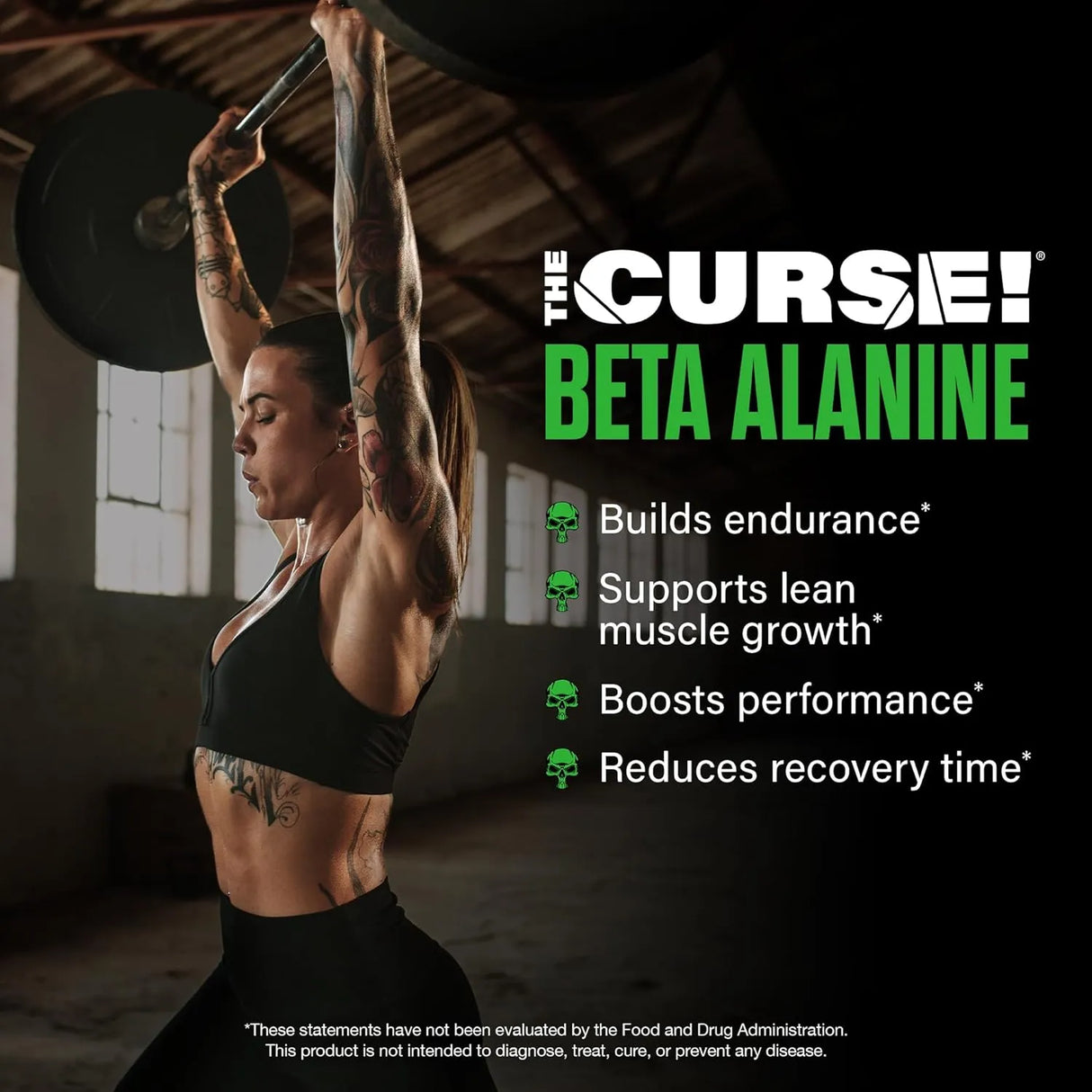 JNX SPORTS - JNX SPORTS The Curse! Beta Alanine Powder Unflavored 100 Servicios 300Gr. - The Red Vitamin MX - Suplementos Alimenticios - {{ shop.shopifyCountryName }}