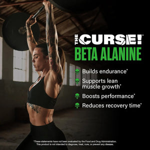 JNX SPORTS - JNX SPORTS The Curse! Beta Alanine Powder Unflavored 100 Servicios 300Gr. - The Red Vitamin MX - Suplementos Alimenticios - {{ shop.shopifyCountryName }}