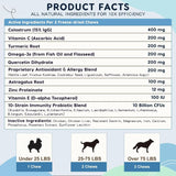 ZEBORA - Zebora Dog Allergy Relief Chews 120 Masticables - The Red Vitamin MX - Remedios Para La Picazón De Perros - {{ shop.shopifyCountryName }}