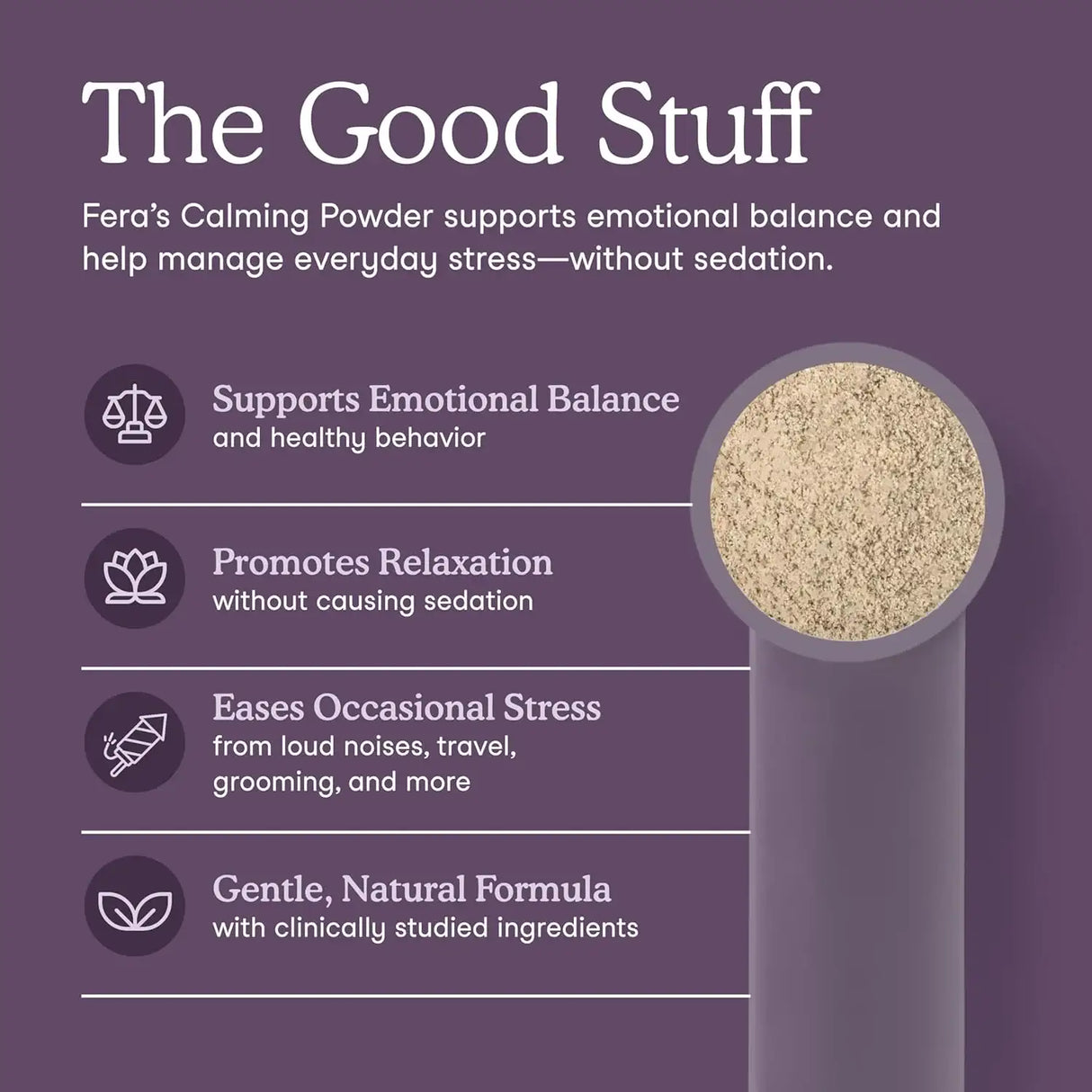 FERA PETS - Fera Pet Organics Calming Supplement for Dogs 60 Servicios - The Red Vitamin MX - Relajantes Para Perros - {{ shop.shopifyCountryName }}