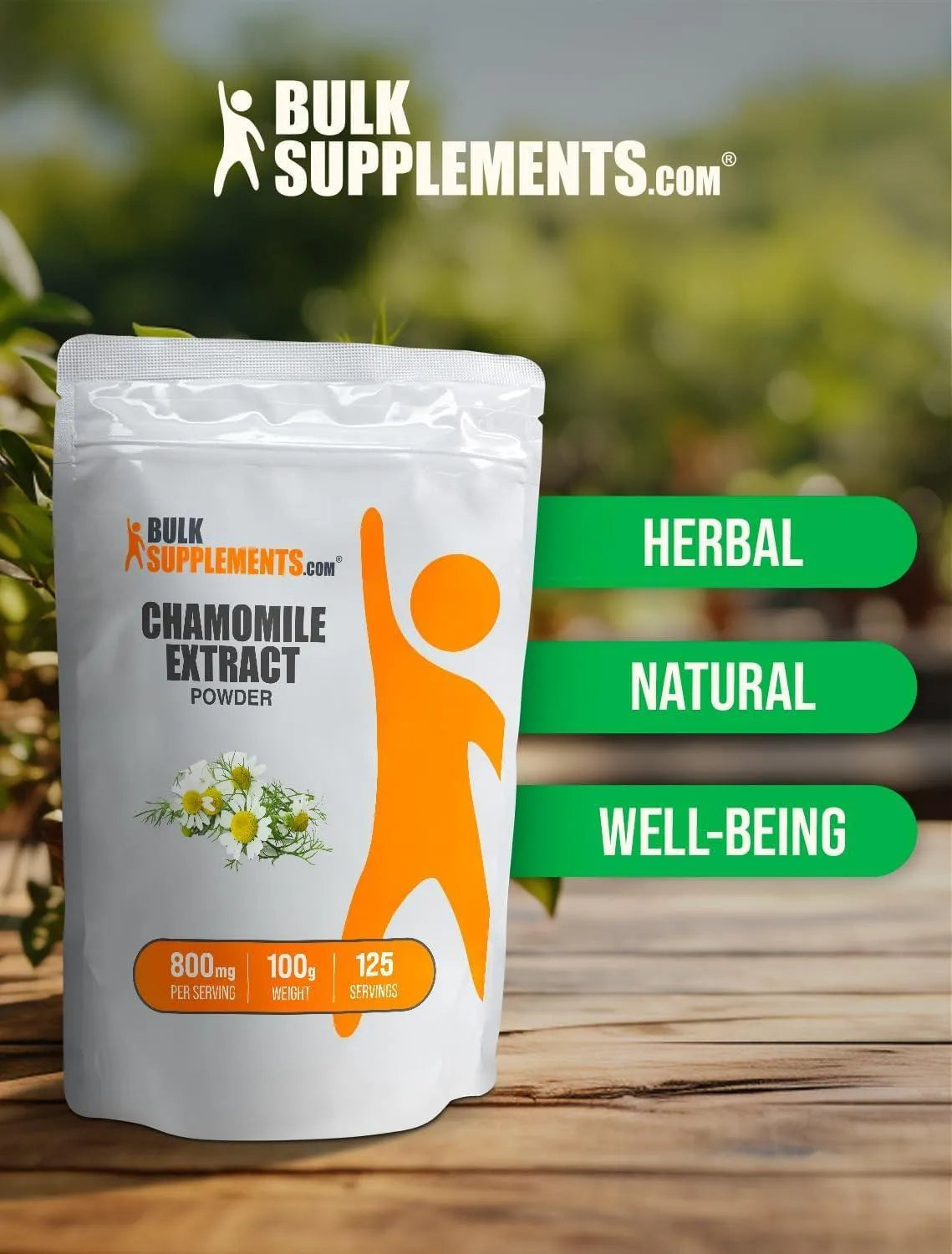 BULK SUPPLEMENTS - Bulk Supplements Chamomile Extract Powder 100Gr. - The Red Vitamin MX - Suplementos Alimenticios - {{ shop.shopifyCountryName }}