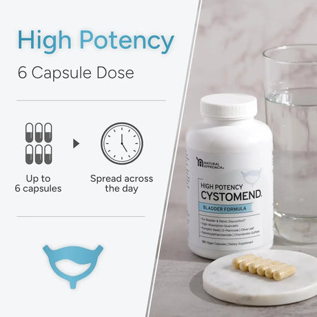 CYSTOMEND - CystoMend High Potency Bladder & Pelvic Discomfort Formula 180 Capsulas - The Red Vitamin MX - Suplementos Alimenticios - {{ shop.shopifyCountryName }}