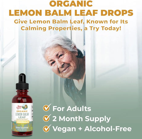 MARY RUTH ORGANICS - MaryRuth Organics Lemon Balm Leaf 30Ml. - The Red Vitamin MX - Suplementos Alimenticios - {{ shop.shopifyCountryName }}