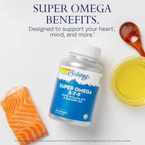 SOLARAY - Solaray Super Omega 3 7 9 120 Capsulas Blandas - The Red Vitamin MX - Suplementos Alimenticios - {{ shop.shopifyCountryName }}