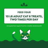 Greenies Feline Adult Dental Cat Treats Tempting Tuna Flavor 595Gr.