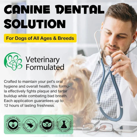 OIMMAL - OIMMAL Fresh Breath Original Dog Oral Care Water Additive 237Ml. - The Red Vitamin MX - Cuidado Dental Para Perros - {{ shop.shopifyCountryName }}