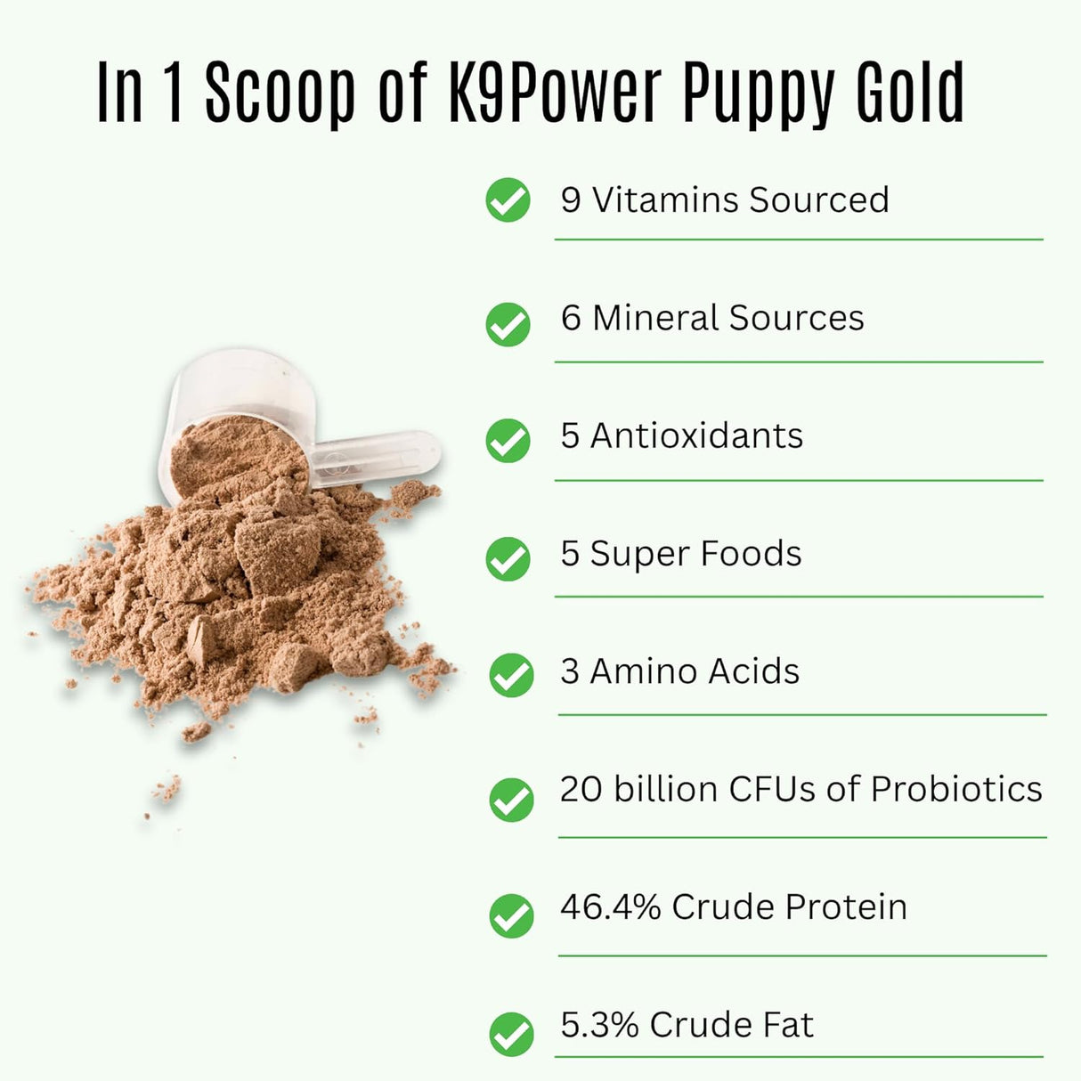 K9 Power Puppy Gold 454Gr.