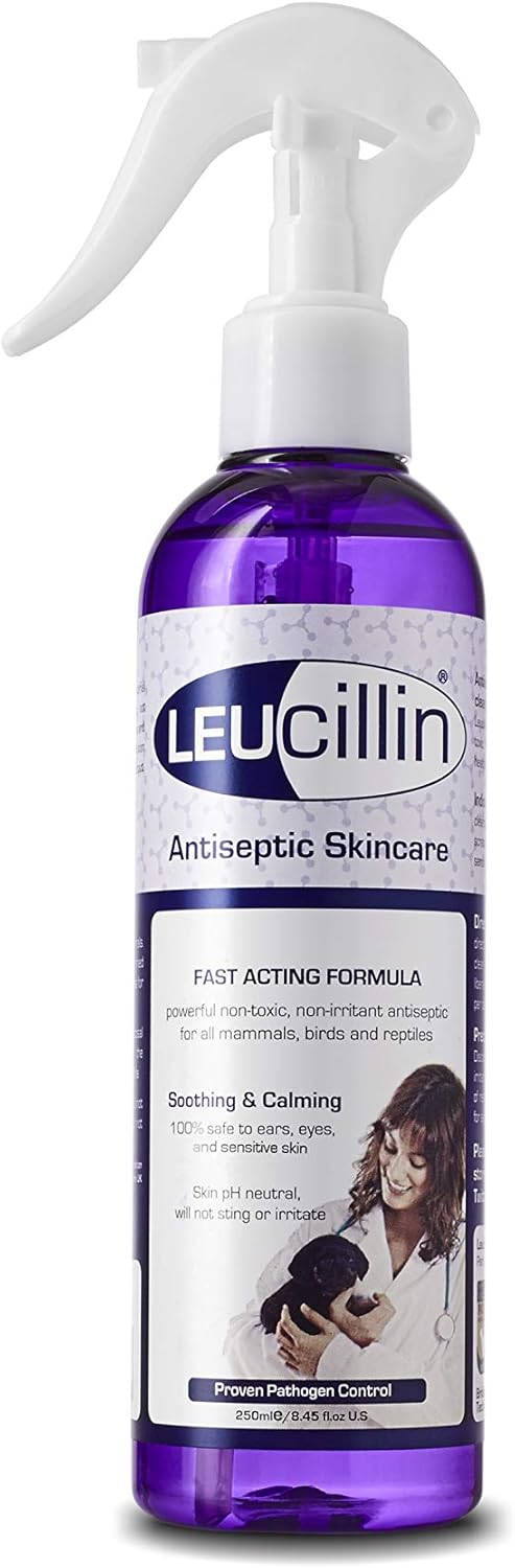Leucillin Natural Antiseptic Spray for Dogs 250Ml.
