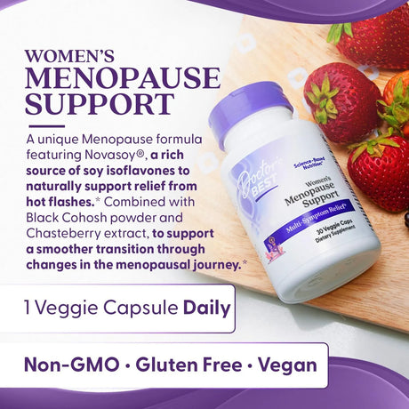 DOCTOR'S BEST - Doctor's Best Womens Menopause Support 30 Capsulas - The Red Vitamin MX - Suplementos Alimenticios - {{ shop.shopifyCountryName }}