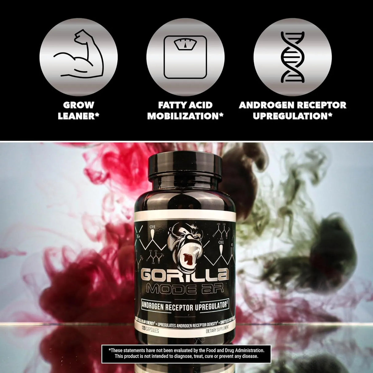 GORILLA MODE - Gorilla Mode AR Carnitine 750Mg. 120 Capsulas - The Red Vitamin MX - Suplementos Alimenticios - {{ shop.shopifyCountryName }}