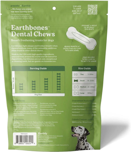 PRESIDIO - Presidio Earthbones Dental Chews Small 13 Piezas - The Red Vitamin MX - Cuidado Dental Para Perros - {{ shop.shopifyCountryName }}