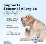 VETNIQUE - Vetnique Dermabliss Anti Itch Spray for Dogs & Cats 4 Fl.Oz. - The Red Vitamin MX - Remedios Para La Picazón De Perros - {{ shop.shopifyCountryName }}