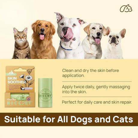 HICC PET - HICC PET Skin Balm for Dogs & Cats 1.06 Oz. - The Red Vitamin MX - Remedios Para La Picazón De Perros - {{ shop.shopifyCountryName }}