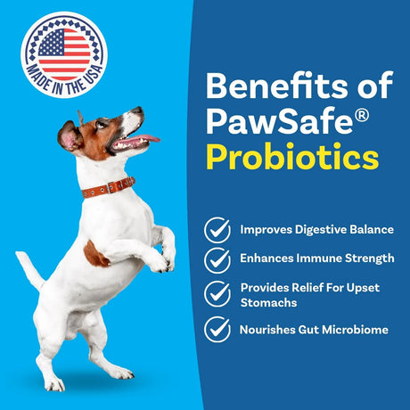 PAWSAFE - PawSafe Dog Probiotics Honey Chicken Flavor 120 Masticables - The Red Vitamin MX - Probióticos Para Perros - {{ shop.shopifyCountryName }}