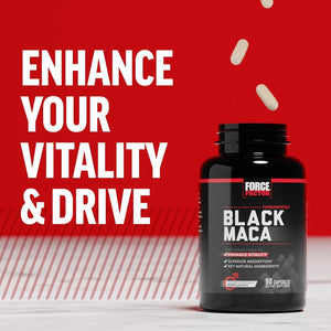 FORCE FACTOR - FORCE FACTOR Black Maca Root 1000Mg. 100 Capsulas - The Red Vitamin MX - Suplementos Alimenticios - {{ shop.shopifyCountryName }}