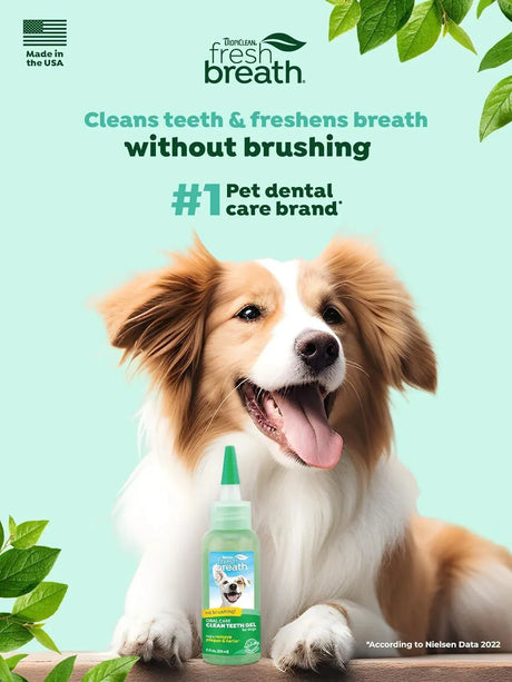 TROPICLEAN - TropiClean Clean Teeth Gel for Dogs 2 Oz. - The Red Vitamin MX - Cuidado Dental Para Perros - {{ shop.shopifyCountryName }}