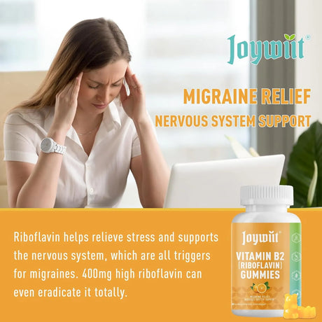 JOYWIIT - Joywiit Vitamin B2 Gummies 400Mg. 60 Gomitas - The Red Vitamin MX - Suplementos Alimenticios - {{ shop.shopifyCountryName }}