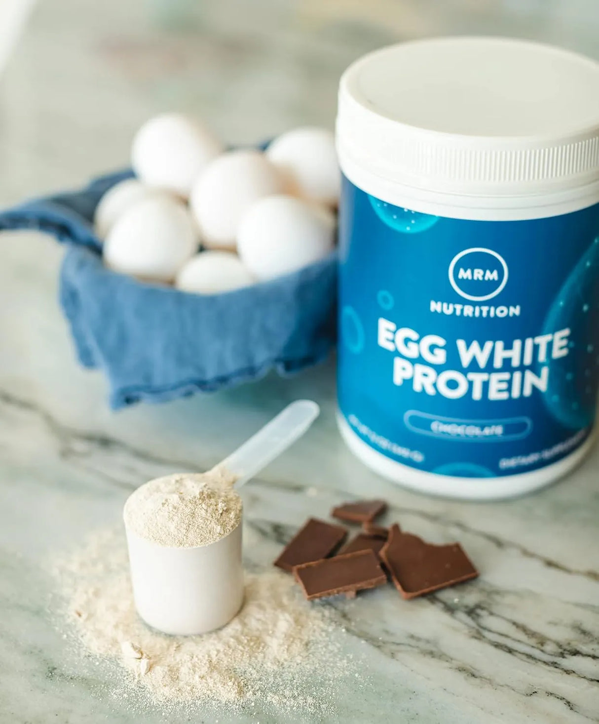 MRM - MRM Nutrition Egg White Protein Chocolate Flavored 340Gr. - The Red Vitamin MX - Suplementos Alimenticios - {{ shop.shopifyCountryName }}