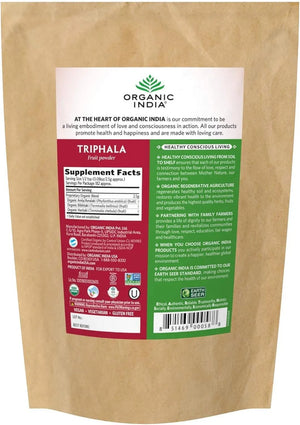 ORGANIC INDIA - ORGANIC INDIA Triphala Powder 454Gr. - The Red Vitamin MX - Suplementos Alimenticios - {{ shop.shopifyCountryName }}