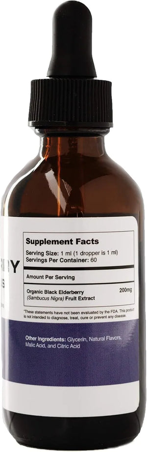 ULTRA6 NUTRITION - Ultra6 Nutrition Black Elderberry Syrup 60Ml. - The Red Vitamin MX - Suplementos Alimenticios - {{ shop.shopifyCountryName }}