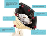 All Four Paws Comfy Cone Pet Cone for Dogs TAN SMALL