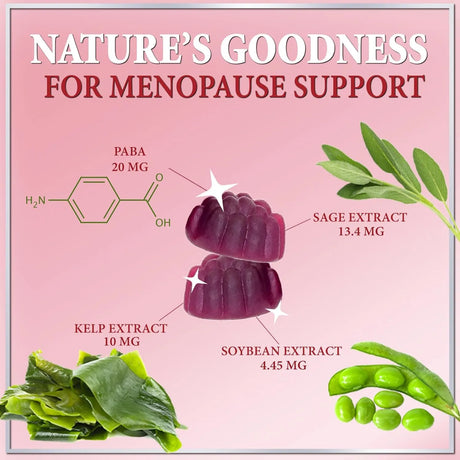 HELLO LOVELY! - Hello Lovely! Menopause Support 60 Gomitas - The Red Vitamin MX - Suplementos Alimenticios - {{ shop.shopifyCountryName }}