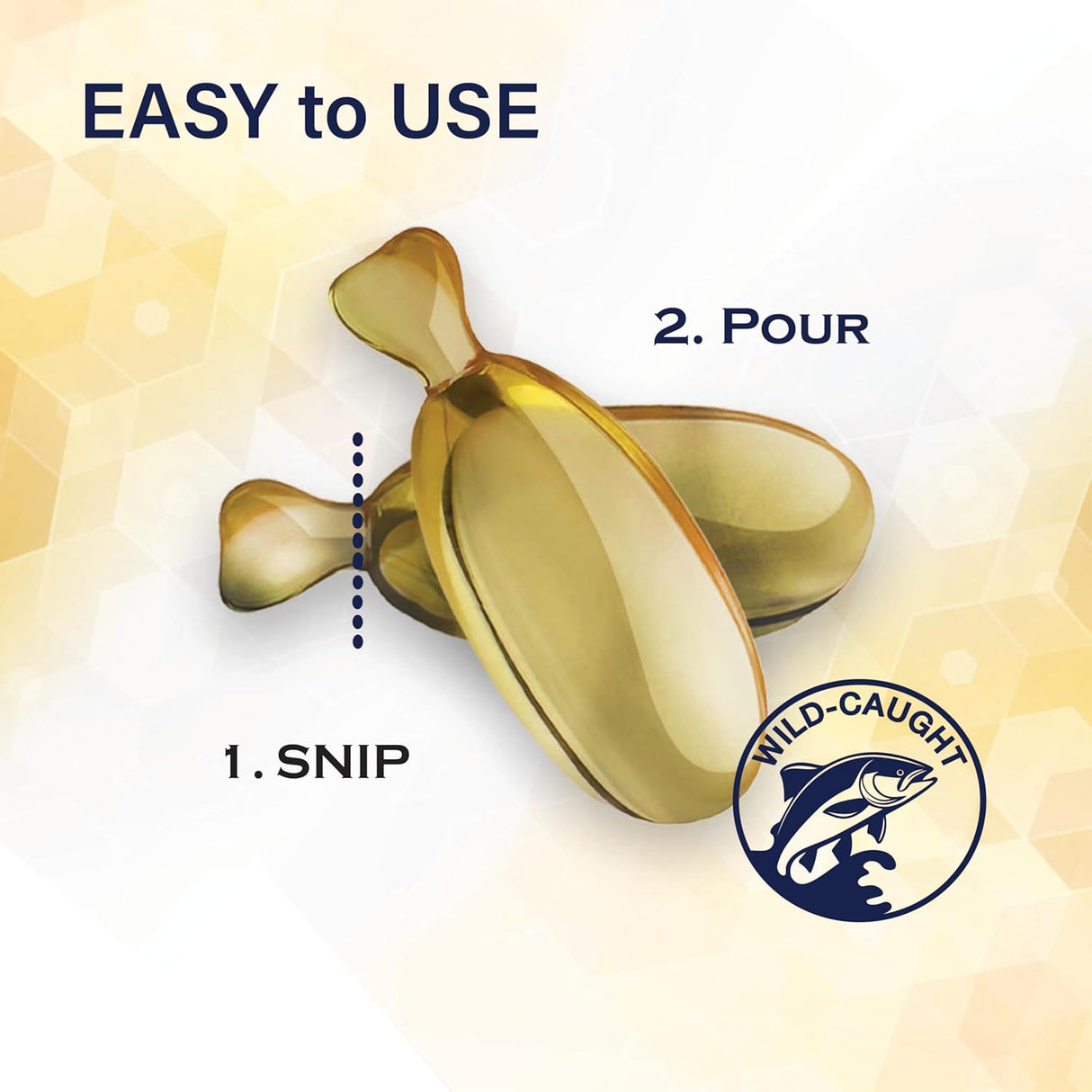 OMEGA-CAPS ES - OMEGA-CAPS ES Omega-Caps High Potency Snip Tips for Medium to Large Breeds 60 Capsulas - The Red Vitamin MX - Aceite De Pescado Para Perros - {{ shop.shopifyCountryName }}