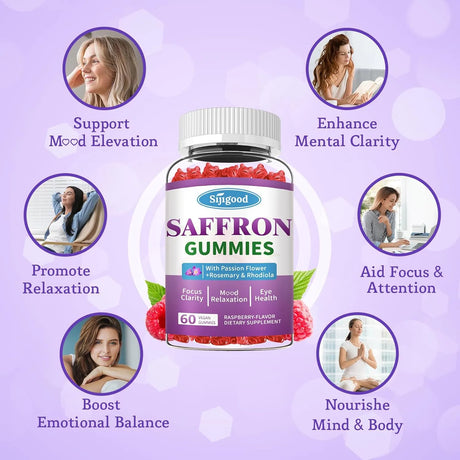 SIJIGOOD - Sijigood Saffron Gummies 60 Gomitas 2 Pack - The Red Vitamin MX - Suplementos Alimenticios - {{ shop.shopifyCountryName }}